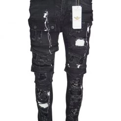 Shop All Ferrari Massari Jeans - Drippen Hustler - Black And White
