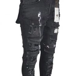 Shop All Ferrari Massari Jeans - Drippen Hustler - Black And White