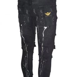Shop All Ferrari Massari Jeans - Drippen Hustler - Black And White