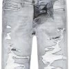 Jordan Craig Shorts - Color Ribbing - Cement Wash - J3191S