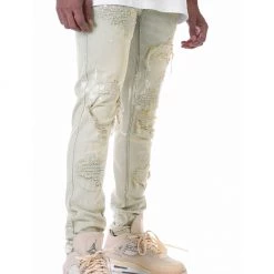 Shop All KDNK Jeans - Rip & Repair - Light Blue - KND4485