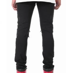 Shop All KDNK Jeans - Paisley Patched - Black - KNB3191