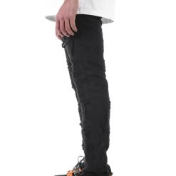 KDNK Jeans - Rip & Repair - Black - KNB3187 Shop All