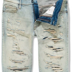 Shop All Jordan Craig Shorts - Shredded Denim - Lager - J3185S