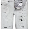 Shop All Jordan Craig Shorts - Shredded Denim - Cement Wash - J3185S