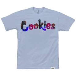 Shop All Cookies T-Shirt - Lanai Logo - Powder Blue With Black - 1558T6131