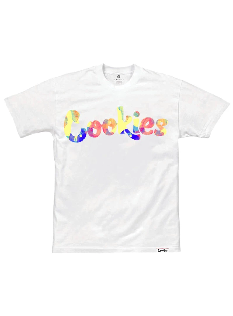 Shop All Cookies T-Shirt - Lanai Logo - White With Pale Yellow - 1558T6133 1 Shop All Cookies T-Shirt - Lanai Logo - White With Pale Yellow - 1558T6133