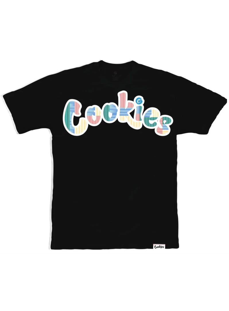 Shop All Cookies T-Shirt - Montauk Logo - Black With Pale Yellow - 1558T6150 1 Shop All Cookies T-Shirt - Montauk Logo - Black With Pale Yellow - 1558T6150
