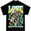 L.O.V.E Apparel T-Shirt - Butterfly Skull - Black