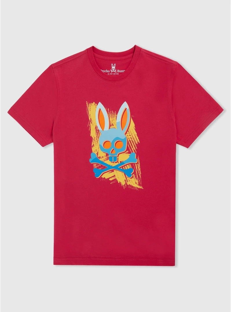 Psycho Bunny T-Shirt - Surrell - Bright Fuchsia - B6U465T1PC Shop All 1 Psycho Bunny T-Shirt - Surrell - Bright Fuchsia - B6U465T1PC Shop All