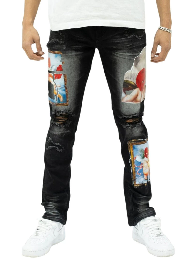 Capital Denim Jeans - Heaven's Heist - Black - CPTL41 Shop All 1 Capital Denim Jeans - Heaven's Heist - Black - CPTL41 Shop All