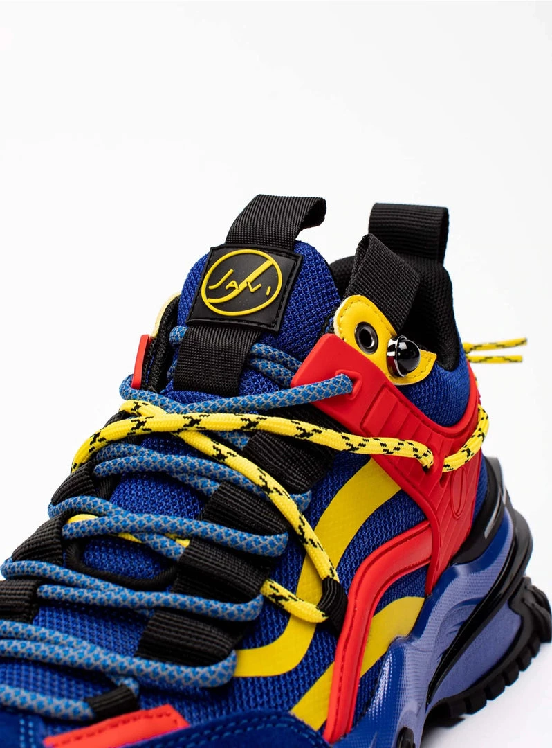 Javi Shoes - Dominance - Blue/Yellow/Red 3 Javi Shoes - Dominance - Blue/Yellow/Red