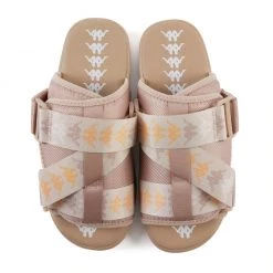Kappa Slides - Banda Mitel 8 - Cream-Almond-Yellow - 341B32W