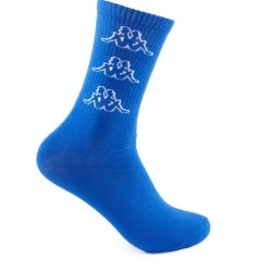 Shop All Kappa Socks - Logo Omby 1 Pack - Blue White - 321C7NW