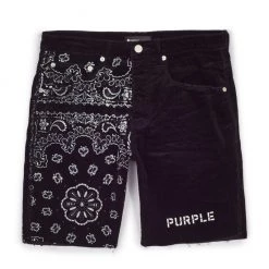 Shop All Purple-Brand Shorts - Corduroy Bandana - P020