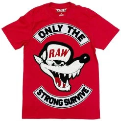 Rawyalty T-Shirt - Survive - Red