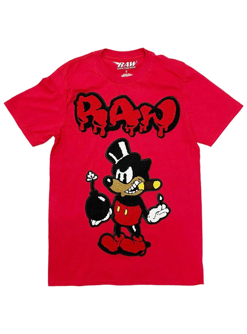 Rawyalty T-Shirt - Bomb Raw Drip - Red New Arrivals 1 Rawyalty T-Shirt - Bomb Raw Drip - Red New Arrivals