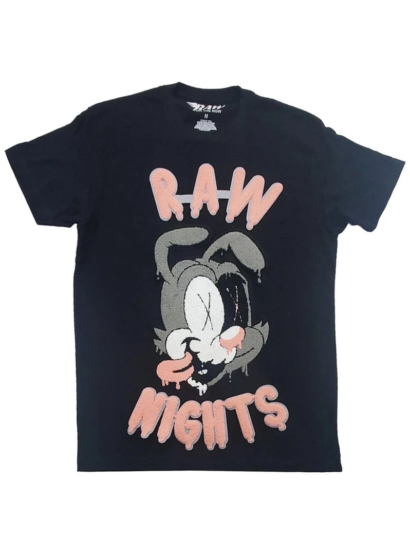 New Arrivals Rawyalty T-Shirt - Raw Nights - Black 1 New Arrivals Rawyalty T-Shirt - Raw Nights - Black