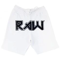 Rawyalty Shorts - Raw Edition 1 - White New Arrivals