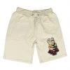 New Arrivals Rawyalty Shorts - Money Bear - Cream