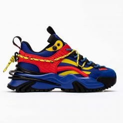 Javi Shoes - Dominance - Blue/Yellow/Red