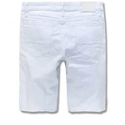 Jordan Craig Shorts - Color Ribbing - White - J3191SA