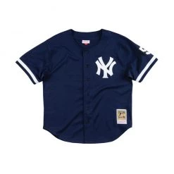Kids Mitchell & Ness Jersey - Authentic Mesh BP NY Yankees 1999 Mariano Rivera - Navy Shop All