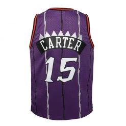 Shop All Kids Mitchell & Ness Jersey - Swingman Vince Carter Toronto Raptors Road 1998-99 - Purple 3 Shop All Kids Mitchell & Ness Jersey - Swingman Vince Carter Toronto Raptors Road 1998-99 - Purple
