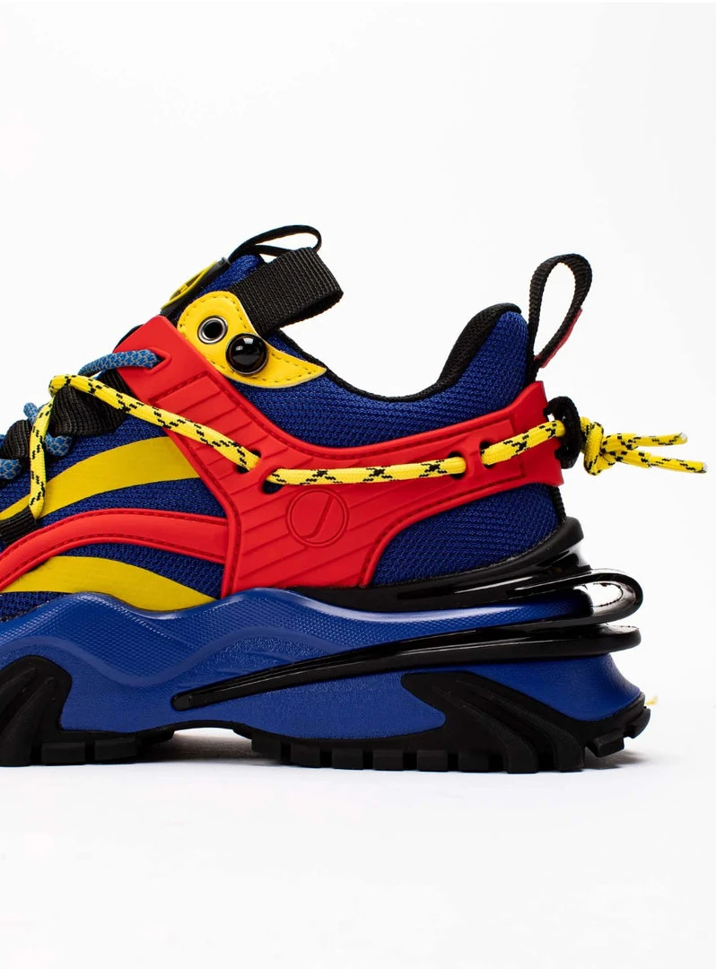 Javi Shoes - Dominance - Blue/Yellow/Red 4 Javi Shoes - Dominance - Blue/Yellow/Red