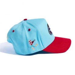 Shop All Reference Hats - Griztan Cap - BabyBlue And Red - REF78