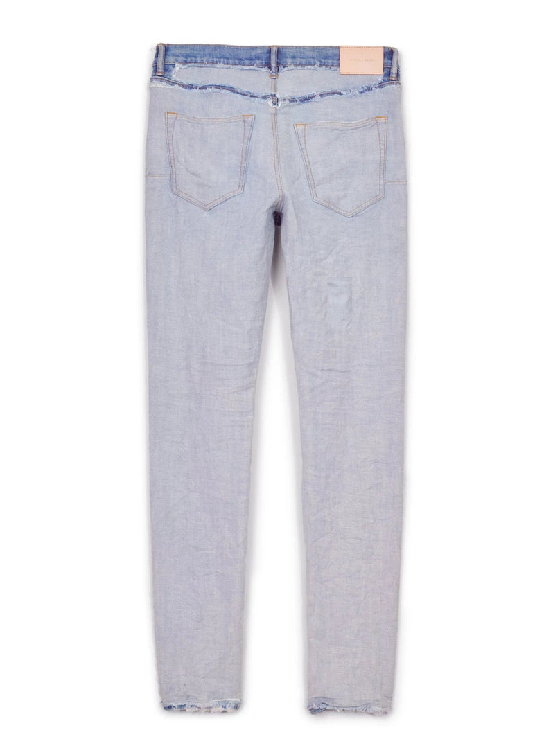 Purple-Brand Jeans - Inside Out Light Indigo Fray - P001 5 Purple-Brand Jeans - Inside Out Light Indigo Fray - P001
