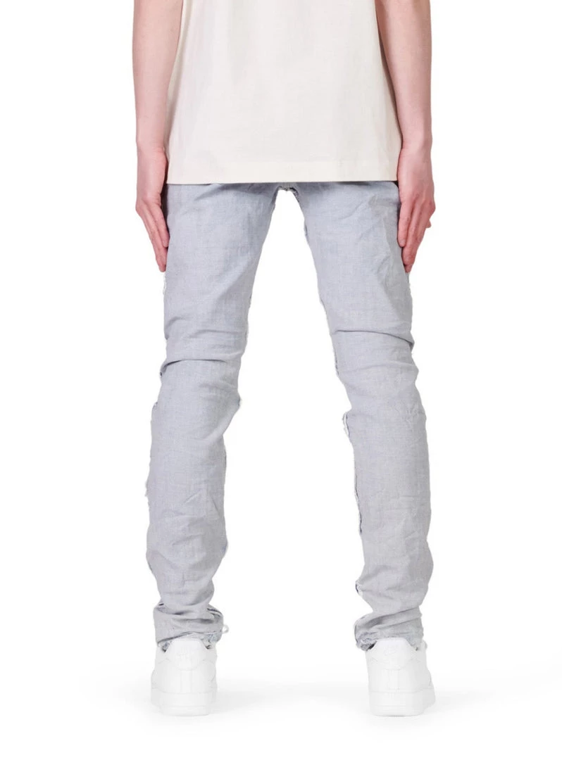 Purple-Brand Jeans - Inside Out Light Indigo Fray - P001 2 Purple-Brand Jeans - Inside Out Light Indigo Fray - P001