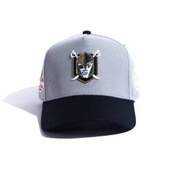 Shop All Reference Hats - Knaiders Cap - Grey And Black - REF69
