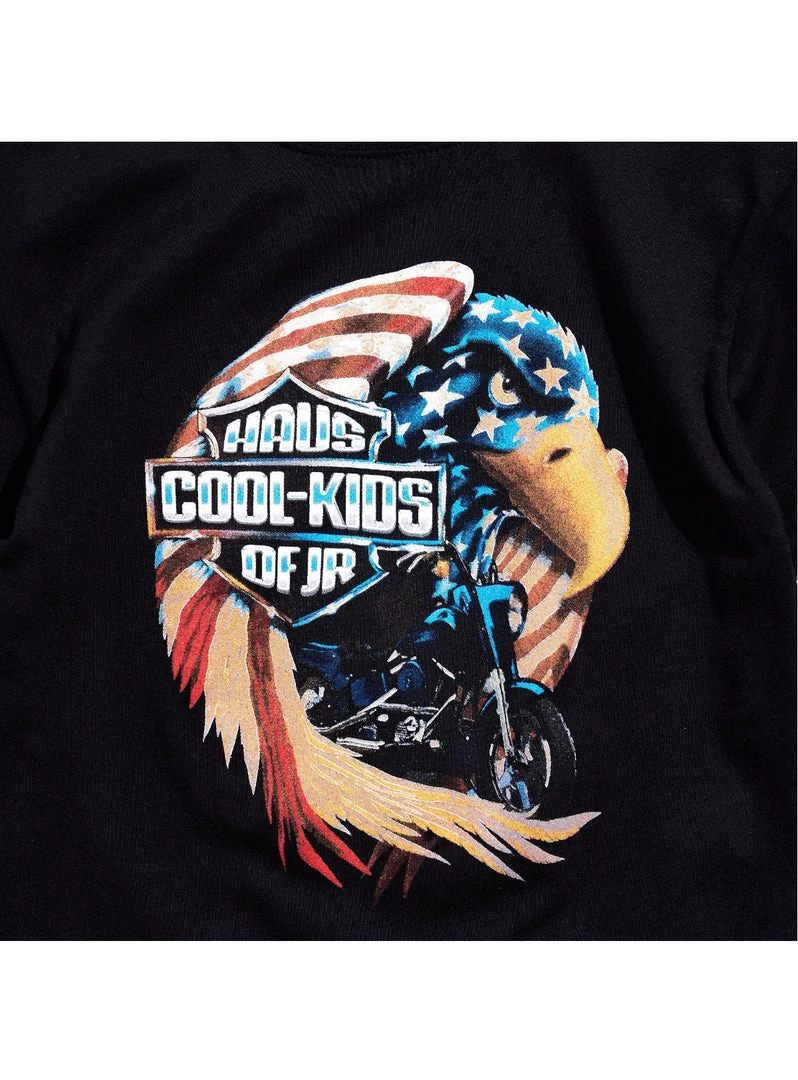 Kids Haus Of JR T-shirts - Chopper Tee - Black 2 Kids Haus Of JR T-shirts - Chopper Tee - Black