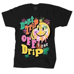 Capital Denim T-shirt - Dont Trip - Black - CPTL05 Shop All