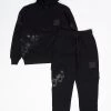 Shop All Cookies Sweatsuit - Monaco Fleece Cargo - Black - 1556H5638