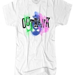 New Arrivals Outrank T-Shirt - Watercolor - White - QS503