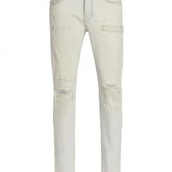 Shop All Purple-Brand Jeans - Light Indigo Distressed - P001