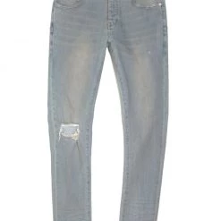 Purple-Brand Jeans - Light Dirty Wax - P001