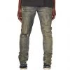 Shop All Purple-Brand Jeans - Dirty Vintage Overdyed Olive Drab - P001