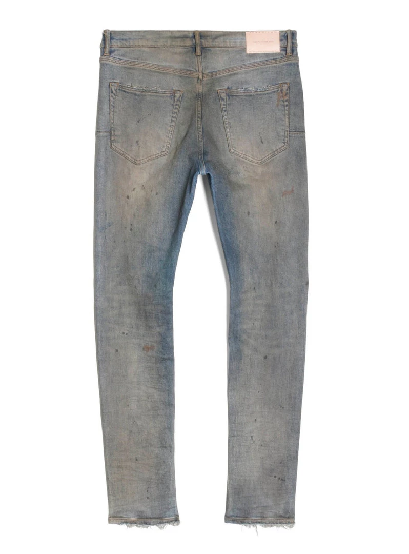Purple-Brand Jeans - Indigo Oil Repair - P001 Shop All 2 Purple-Brand Jeans - Indigo Oil Repair - P001 Shop All