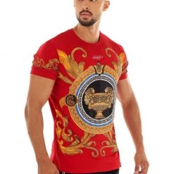 George V T-shirt - GV Vase Grec – Red - GV2292 Shop All