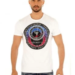 George V T-Shirt - GV Clock - White - GV-2215 Shop All