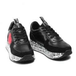 Shop All Moschino Shoes - Women's Sneakers Leather - Black - JA15364G1EIA400A