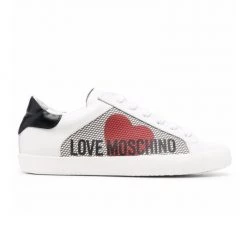 Moschino Shoes - Women's Sneakers Leather - White - JA15422G1EIA710A Shop All