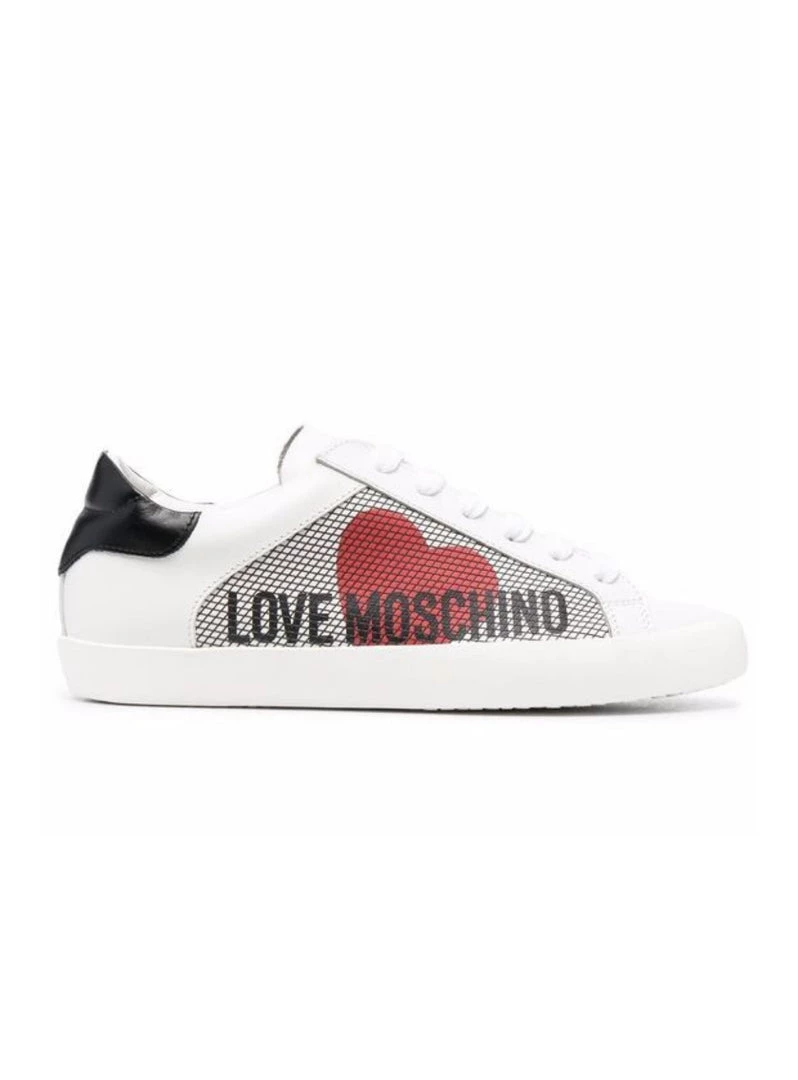 Moschino Shoes - Women's Sneakers Leather - White - JA15422G1EIA710A Shop All 1 Moschino Shoes - Women's Sneakers Leather - White - JA15422G1EIA710A Shop All