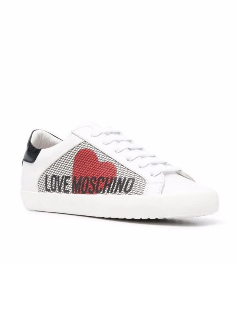 Moschino Shoes - Women's Sneakers Leather - White - JA15422G1EIA710A Shop All 3 Moschino Shoes - Women's Sneakers Leather - White - JA15422G1EIA710A Shop All