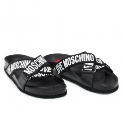 Moschino Slides - Women's Slippers - Black - JA28143G1EIX000A Shop All