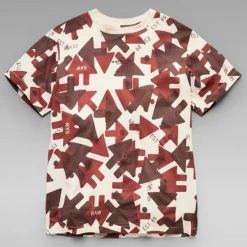 Shop All G-Star T-Shirt - Arrow Camo - Dk Talc - D21191