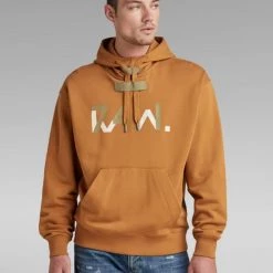 Shop All G-Star Hoodie - Raw Loose - Dk Vulcan - D21161-B782-8052